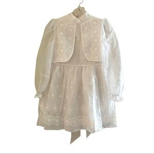 COPY - VTG MADONNA BY HADDAD GIRLS COMMUNION DRESS 10